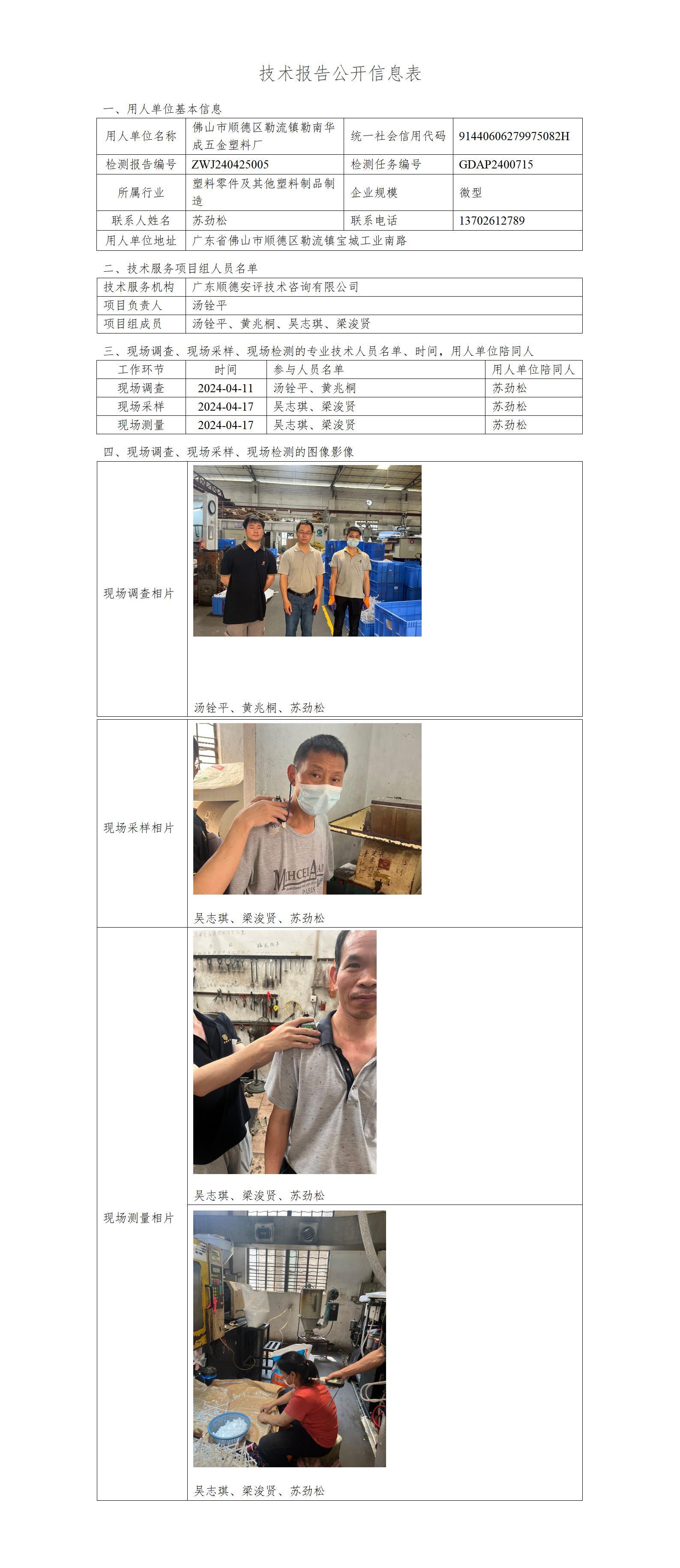 佛山市顺德区勒流镇勒南华成五金塑料厂-2024-技术报告公开信息表_01.jpg