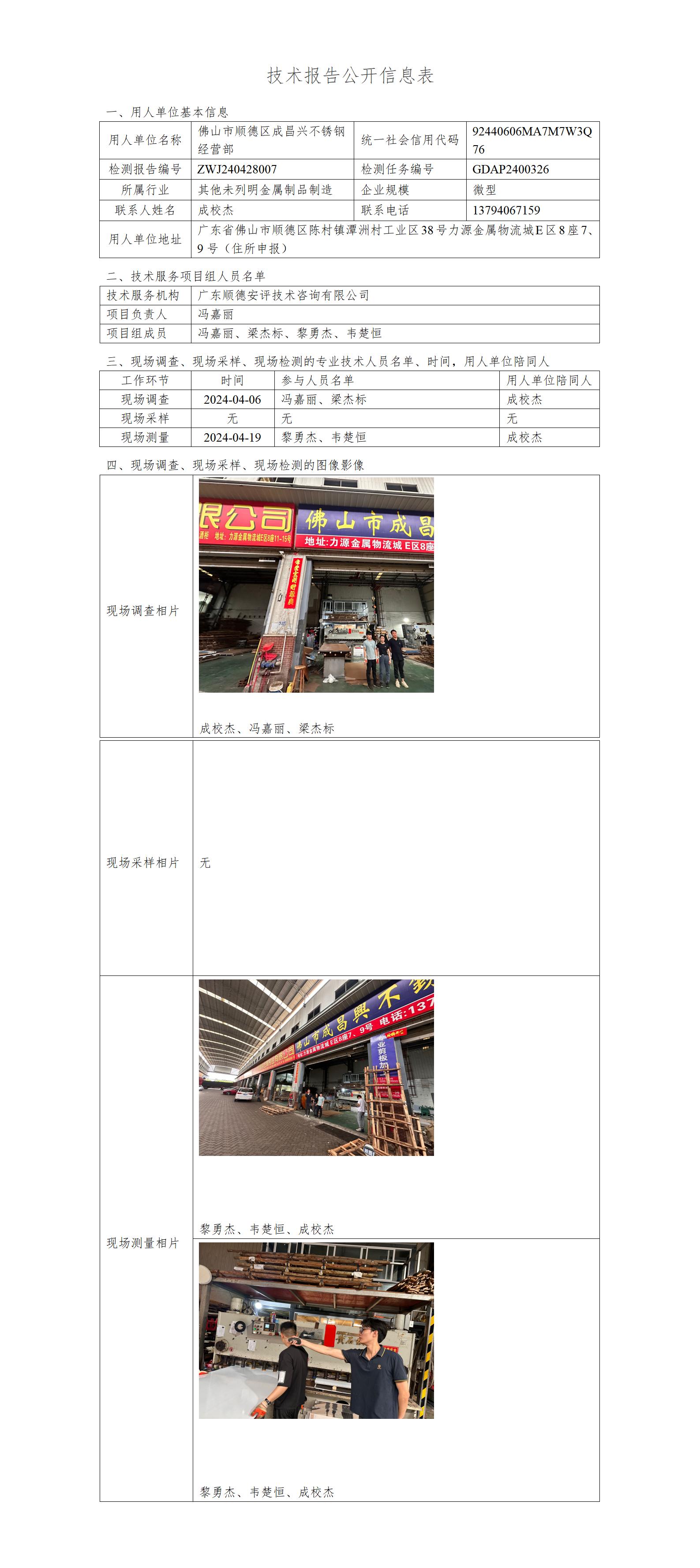 佛山市顺德区成昌兴不锈钢经营部-2024-技术报告公开信息表_01.jpg