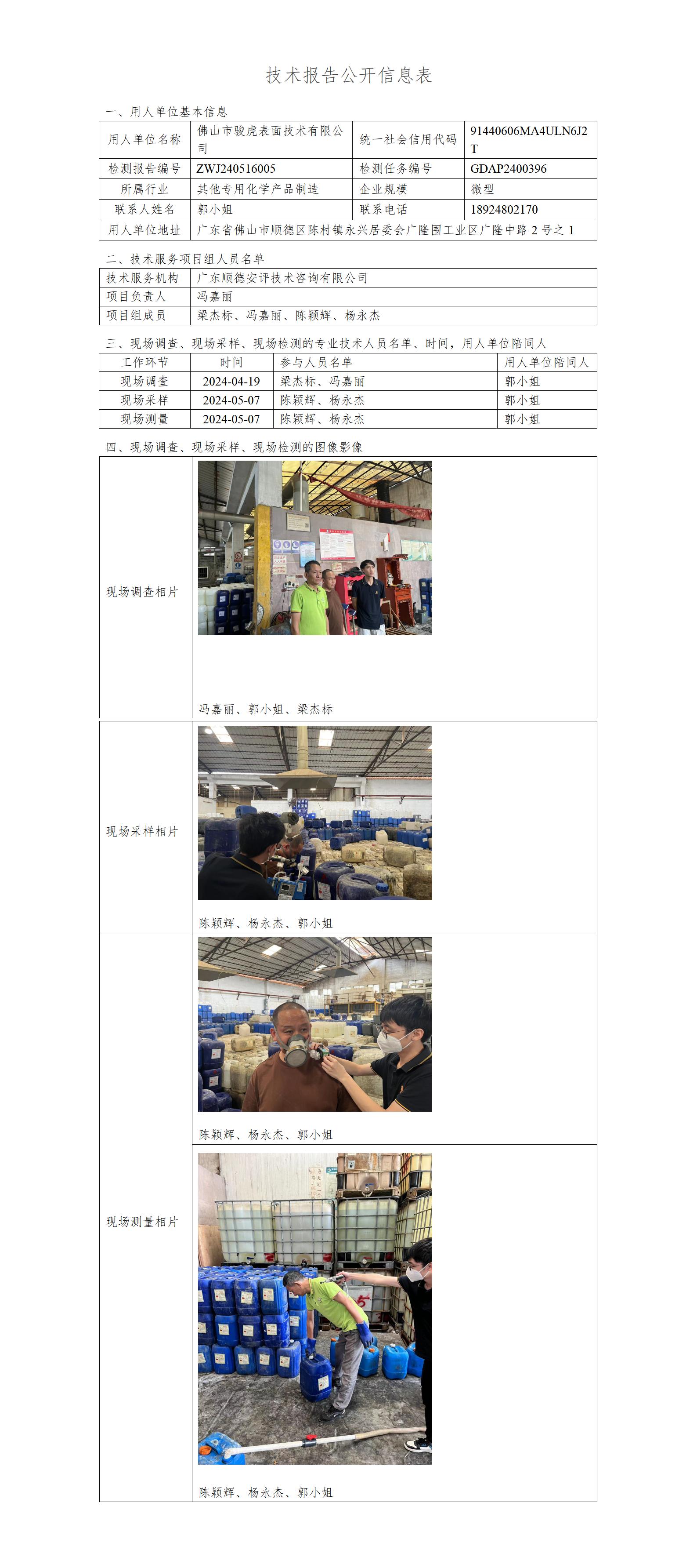 佛山市骏虎表面技术有限公司-2024-技术报告公开信息表_01.jpg
