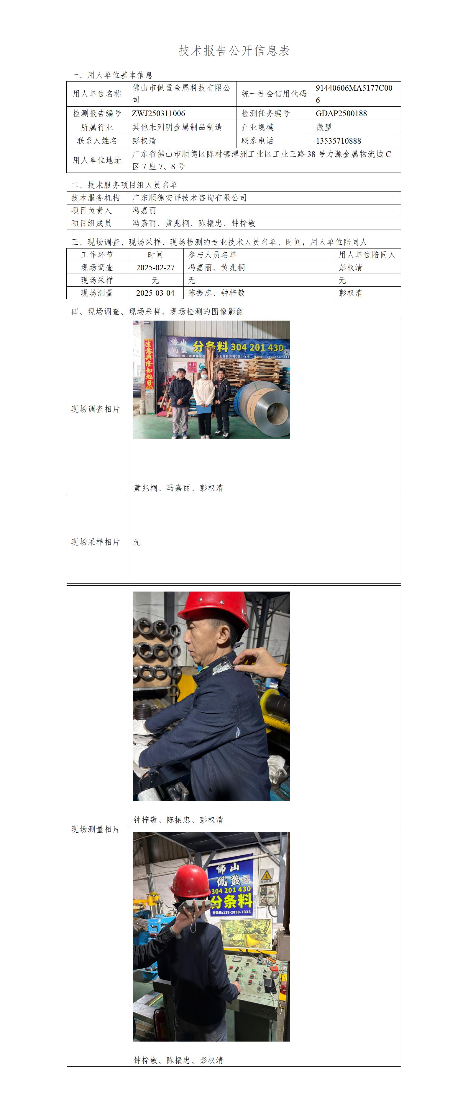 佛山市佩盈金属科技有限公司-2025-技术报告公开信息表_01.jpg